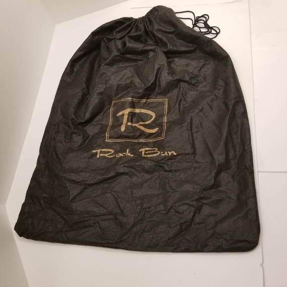 Rock Bun Black Protective Dust Bag with Logo and drawstring - Picture 3 of 7